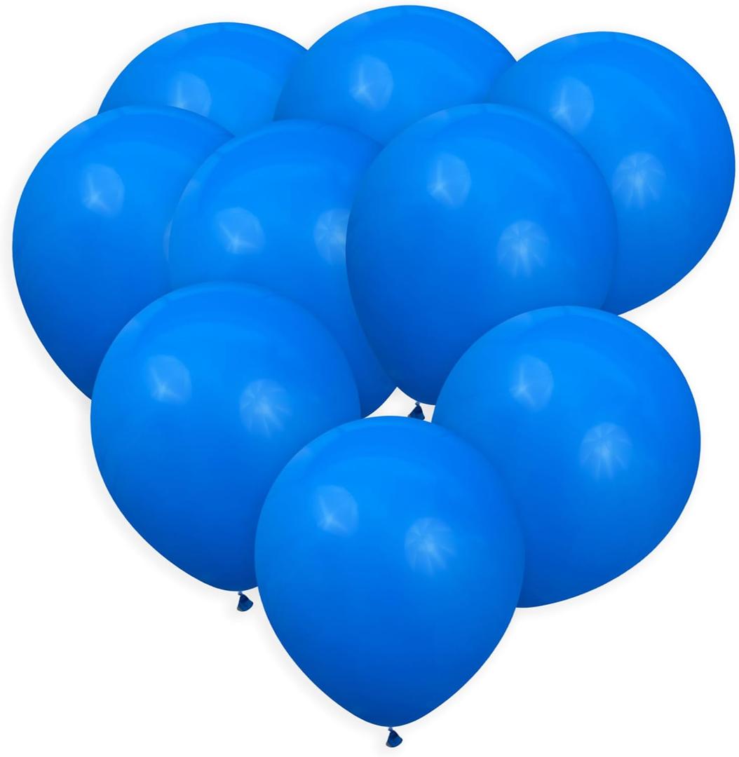 Dark Blue Balloons 100 Pack, 12 Inch Dark Blue Latex Balloons For Birthdays, Weddings, Baby Showers, Holidays