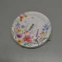 50pcs Wildflower Paper Plates, 7 Inch Disposable Wild Floral Party Plates for Spring Birthday Wedding Bridal Baby Shower Tea Party Decoration Supply