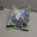 DFTDFYXYRain Chain Outdoor Rain Chains Aluminum Rain Chain Mill Finish Aluminum Gutter Adapter Downspout Catcher Water Feature Or Downpipe for Eaves Drainage,Outdoor Decor,Black,Black,2.6m(8.5ft)