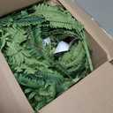 CQURE 45" Fake Ferns Artificial Plants Large,Set of 2 Artificial Boston Ferns Faux Hanging Fake Plants for Outdoors Planter Home Garden Decor,60 Branches