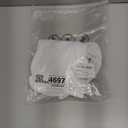 Roselux Womens Long Sleeve V Neck Ribbed Knit Fitted Casual Tops Tee Slim Basic Shirt (Medium, White)