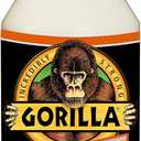 Gorilla Ultimate Waterproof Wood Glue, Natural Wood Color, 8 Ounce - Waterproof for Indoor or Outdoor Projects and Repairs