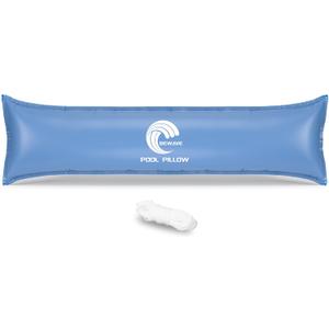 BEWAVE Pool Pillow, Winterizing Air Pillow for Above Ground Winter Swimming Pool Covers, 4 x 15 Ft (Blue)