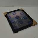 Frame Amo 10x13 Black Modern Picture Frame, 1 inch Border, Acrylic Front, for Wall or Table