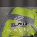 TCCFCCT Safety Jacket for Men & Women, Hi Vis Reflective Jackets with Pockets, Construction Coats for Cold Weather, High Vis Rain Gear, Waterproof, Long J-Yellow, Size S