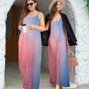 Wolddress Womens Maxi Dress with Pockets 2026 Casual Strap Plus Size Loose Plain Long Office Summer Beach Travel Dresses (5XL)