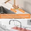 Diatomite Sink Protector for Kitchen Sink,High Absorbency 23.6"x3.9"- Perfect for Kitchen Sink,Bathroom Counter & Outdoor Wash Area