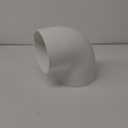 6 Inch 90 Degree Right Angle PVC Pipe Fitting, Furniture Grade SCH40 (Socket x Socket) 6" PVC Fitting Connectors for DIY Shelf Garden Support Structure