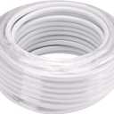 Raindrip R255DT 1/4-Inch Drip Irrigation Supply Tubing, 50 Foot, , for Drip Irrigation, Drip Emitters, Irrigation Parts, Systems, White Polyethylene