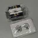 BESTTEN 2 Pack Combination Toggle Light Switch and Duplex Receptacle Outlet, Single Pole Toggle Wall Switch, Grounded Outlet, Combo Style, 15 Amp, Wallplate Included, UL Listed, White