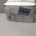 NOCCUR 350PCS Rose Gold Plastic Plates - Clear Rose Gold Disposable Dinnerware Set - Include 100 Dinner/Dessert Plates,50 Cups,50 Pre Rolled Napkins with Cutlery Set - Ideal for Party&Wedding