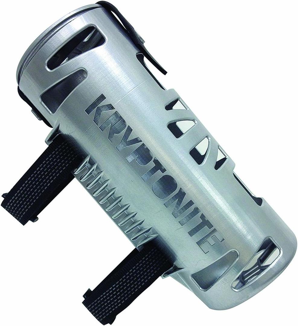 Kryptonite Transit Tube-R Bicycle Chain Lock Carrier, Silver