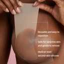 Reusable Pre-Cut Silicone Boob Tape, Ultra Thin Invisible Breast Lift Tape (Pink)