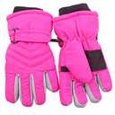 kimmyku Pink Kids Girl Ski Snow Sport Driving Winter Gloves Waterpoof