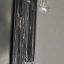 Matte Black Shower Curtain Rod,1 Inch Diameter Stainless Steel Adjustable Spring Tension Rods 32 to 80",with Holders,Anti-Slip,Curtain Rods No Drilling(1 Pack)