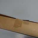 Ivilon Window Curtain Rod End Cap - 1 inch Pole. 120 to 240 Inch. Warm Gold