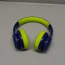 Kids Bluetooth 6.0 Headphones with LED Light, 85Hours Playtimes, Type-C Fast Charging, 85/94dB Volume Limited, Wireless Headphones with Built-in Mic, Wired & TF Card Mode, Blue and Green