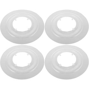 Totority Bicycle Flywheel Guard 4Pcs Transparent Spoke Protector for Mountain & Road Bikes, Card-Type Four-Claw Wheel Cover, Durable Chain Guard to Prevent Chain-Spoke Jamming