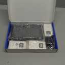 Newentor Weather Station Wireless Indoor Outdoor Thermometer, Color Display Digital Weather Thermometer with Atomic Clock, Barometric Pressure, Forecast Station with Adjustable Backlight,Black,3Sensor