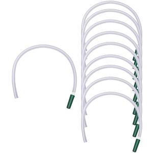10 Pack Leg Bag Extension Tubing 18" – Flexible and Kink-Resistant Urinary Collection Tube Green