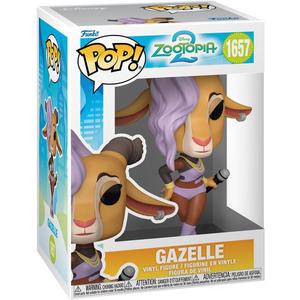 Funko Pop! Disney: Zootopia 2 - Gazelle - Collectable Vinyl Figure - Gift Idea - Official Merchandise - Toys for Kids & Adults - Disney Fans - Model Figure for Collectors and Display