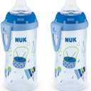 NUK Active Sippy Cup 10 oz 2 Pack 8+ Months Blue