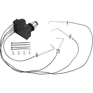 4 Outlets Grill Igniter Kit for Blackstone 28 Inch Griddle, Electronic Spark Igniter for Blackstone, Igniter Replacement for Blackstone 28 Inch Grill