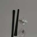 ECSiNG 2pcs 7" Short Motorcycle Antenna with Adapter Screws Compatible with Har-Ley Davidson 1989-2022