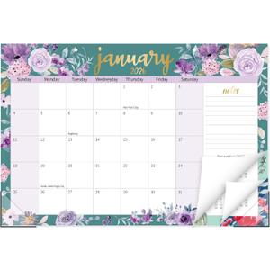 5 x Guasslee Desk Calendar 2026, Large Desk Top Calendar 2026, 18-Month Wall Calendar From Jan. 2026 to Jun. 2027 With To-Do List, Notes For Office Home Teacher Planning, 17" x 11.5"