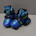 Kids Roller Skates for Boys Girls, 4 Size Adjustable Kids Rollerskates with Light Up Wheels Roller Skates for Boys Girls Size 11-2