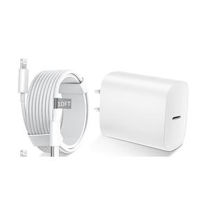 iPhone 14 13 12 11 Fast Charger,10FT Long Fast Charging Lightning Cable with 20W USB C iPhone Charger Type C Charger Block for iPhone 14/14 Pro Max/13/13 Pro Max/12/12 Pro Max/11/11Pro/XS/Max/XR/X,iPad (White)