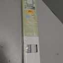 Cordless Light Filtering Mini Blind, 28 x 48 in, Pearl White