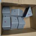 VOLISUN Solar Stair Lights 6 Pack, Solar Step Lights Outdoor Waterproof IP67, LED Outdoor Step Light, Outdoor Light Decor for Garden Stair, Deck, Front Step, Front Porch, and Patio3000K (Warm White)