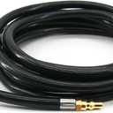 12 Feet Quick-Connect Propane Hose - 1/4" Female Quick Disconnect Feature - Versatile 1 LB Portable Device Converter, Ideal for RV to Gas Grill Connections