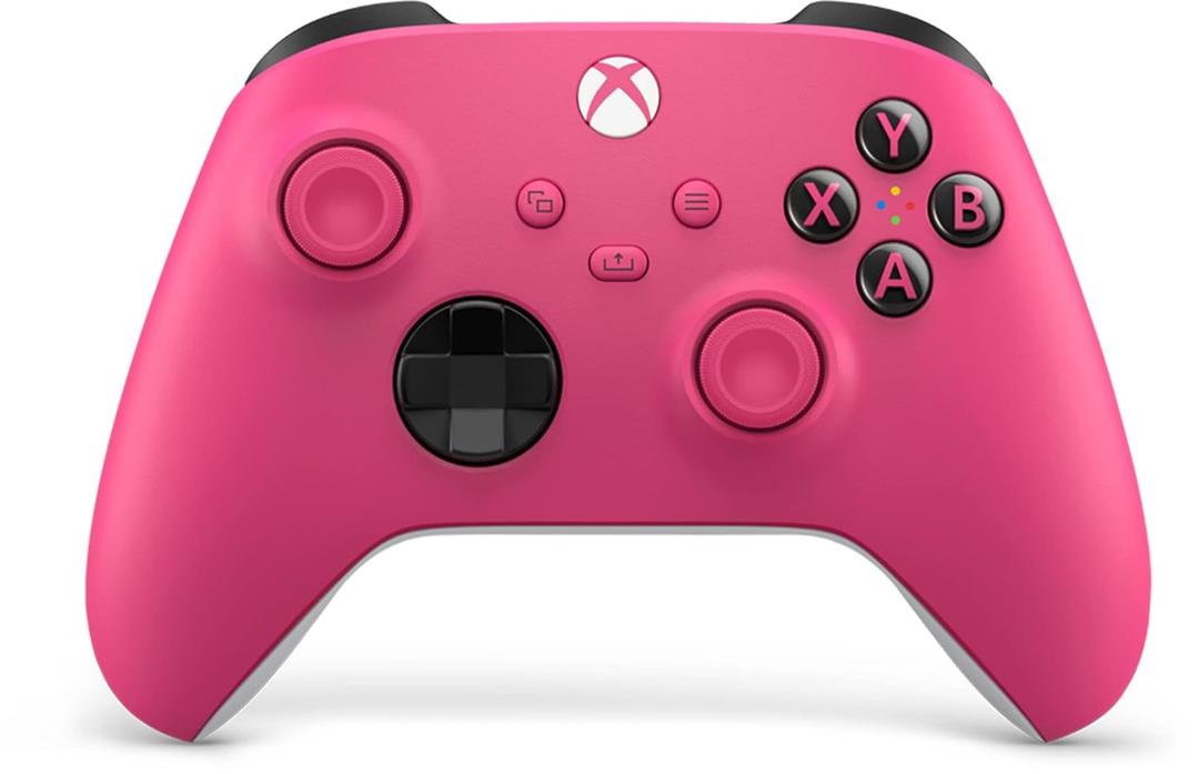Xbox Wireless Gaming Controller (2025) – Deep Pink – Play on, Windows, Android, iOS, FireTV Sticks, Smart TVs, VR Headsets