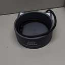 3.2L Large Heated Water Bowl, Outside Heated Dog Dish with Chew Resistant Power Cord, Thermal Bowls Provide Drinkable Water in Winter, Anti-Slip Pet Bowls for Dog Cat Rabbit Chicken Duck Grey