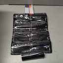 Magnetic Dry Erase Menu Board for Fridge Includes 6 Liquid Chalk Markers - Weekly Meal Planner Blackboard, Grocery List and Notepad for Kitchen Refrigerator - Chalkboard Magnet