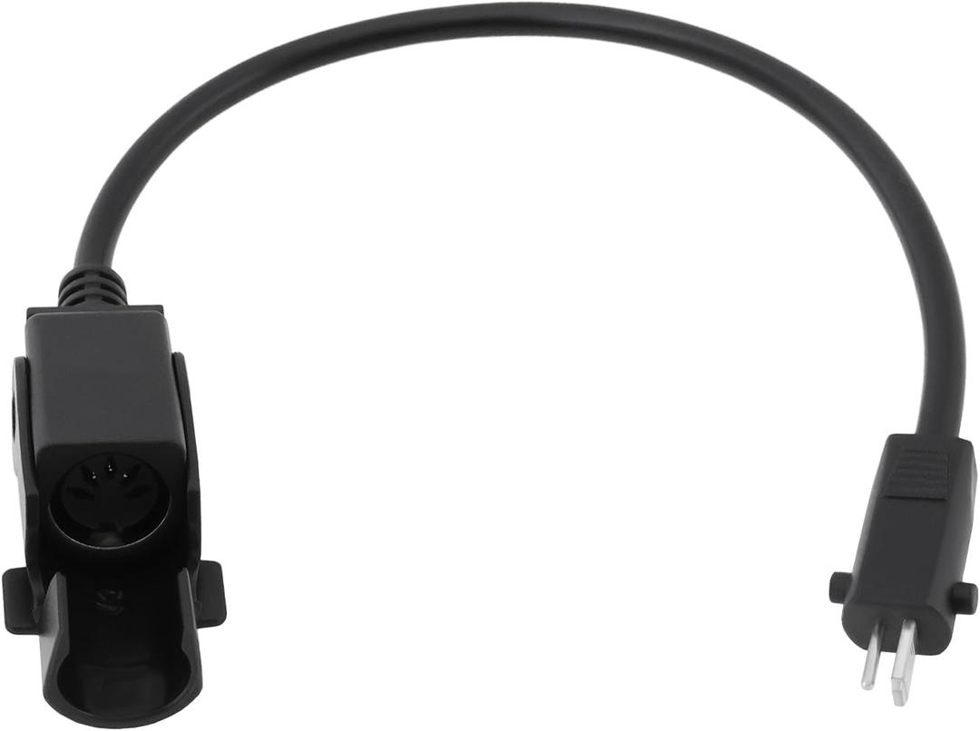 2 Pin Male to 5 Pin Female Conversion Cable for Lift Chair Electric Recliner (28cm)