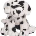 Douglas Checkers Dalmatian Dog Plush Stuffed Animal Toy  5-Inch Soft Cuddle Puppy  Realistic Black & White Spots  Kids Gift & Collectible Plush