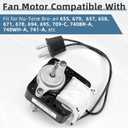 S99080166 BP28 Bathroom Vent Bath Fan Motor Kit Replacement YJF6178 Fit for Bro-an Nu-Tone 655 679 657 658 85n2 Exhaust Fan Motor 70cfm 1.4 Amp 3000RP 120V CCW - 1 Year Free Replacement by Fetechmate