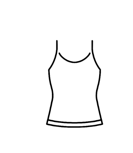 Tank Top White Large