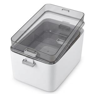 Fresh & Save Plastic Lunch Box, BPA-Free, Grey, Semitransparent