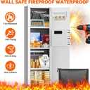 43.3'' Tall Heavy Duty Fireproof Wall Safes Between the Studs