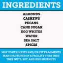 BobbySue's Nuts Original Style, All Natural, Healthy Snack, Gluten Free, Low Sugar, and High Protein Nuts Mix of Almonds, Cashews, Pecans, 3.5 Oz, 1 Pack