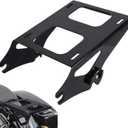 Tour Pack Mount, Tour Pack Bracket, Black Detachable Two Up Tour Pak Pack Mounting Luggage Rack for Harley Touring CVO Street Glide Road King Road Glide 2014-2025 Electra Glide Standard 2019-2022