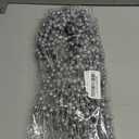 Glitter Christmas Picks Sprays Set of 6 Artificial Glitter Berry Stems Decorative Twigs Glittered Berry Picks for Xmas Tree Filler Branches Wreaths Garlands Craft Supplies Home Decor (6, Silver)