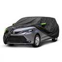 SaSupfe Waterproof 420D Oxford Fabric Car Cover fit Toyota Sienna - Reinforced PU Coating, All-Weather Protection, Easy to Install