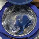 CAROTE 22pcs Pots and Pans Set Non Stick, Nonstick Cookware Set, Dishwasher/Oven/Fridge Safe Pots and Pans, Removable Handle RV Oven Safe Cookware, Induction Kitchen Set, Blue