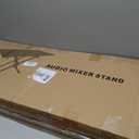 DJ Table Stand Audio Mixer Stand Portable Booth - 35" x 17.3" Versatile DJ Booth Stand for Piano, Laptops, Controllers, Midi Keyboards, and Audio Mixers, Mixer Pioneer DJ Controller Equipment