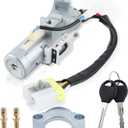D8700-40U11 Ignition Lock Cylinder and Switch with 2 Keys Compatible with Nissan Maxima 200SX 95-99 Sentra 96-99